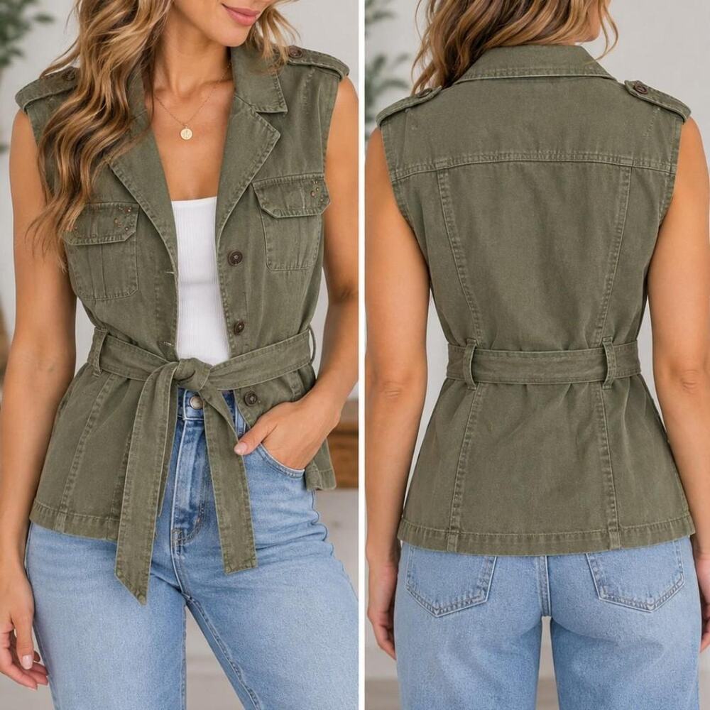Canton blues olive green cotton
